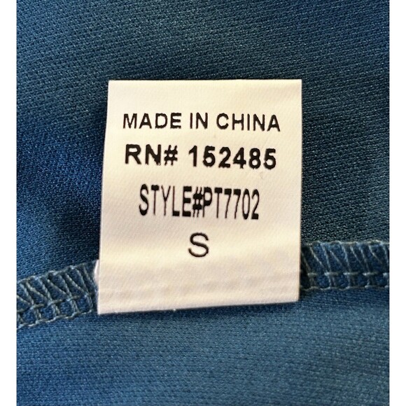 NWT Papermoon Teal Blue Floral Top‎ Dressy Sleeveless Blouse V Neck Tank SMALL - Picture 8 of 11